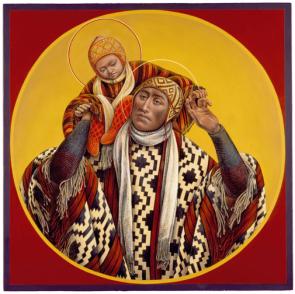 Bolivian St. Christopher & Child Jesus