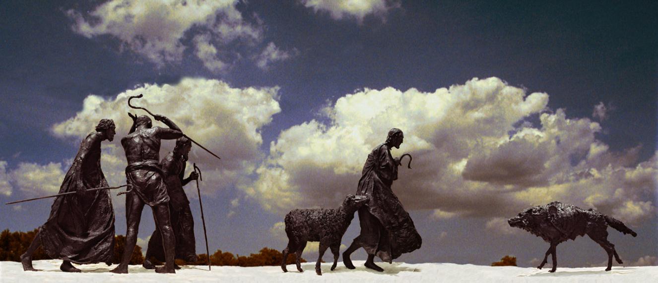 Christ, the Good Shepherd Monument