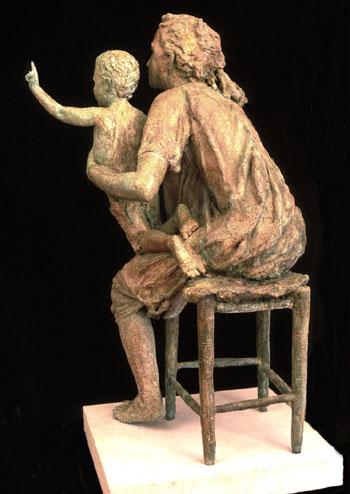 Madonna and Child Rear