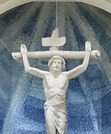 Crucifix, St. Gabriel's Catholic Church, McKinney, Texas