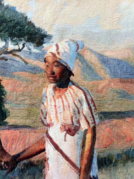Harvest in Africa Tapestry