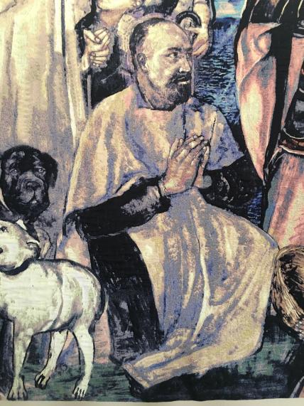 St Frances Tapestry Detail 02