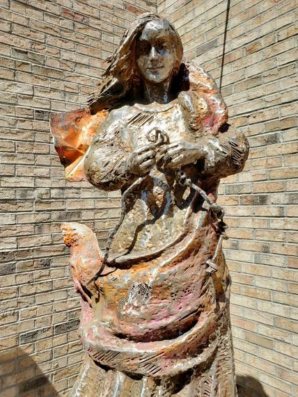 Our Lady the Untier of Knots by Wiktor Szostalo